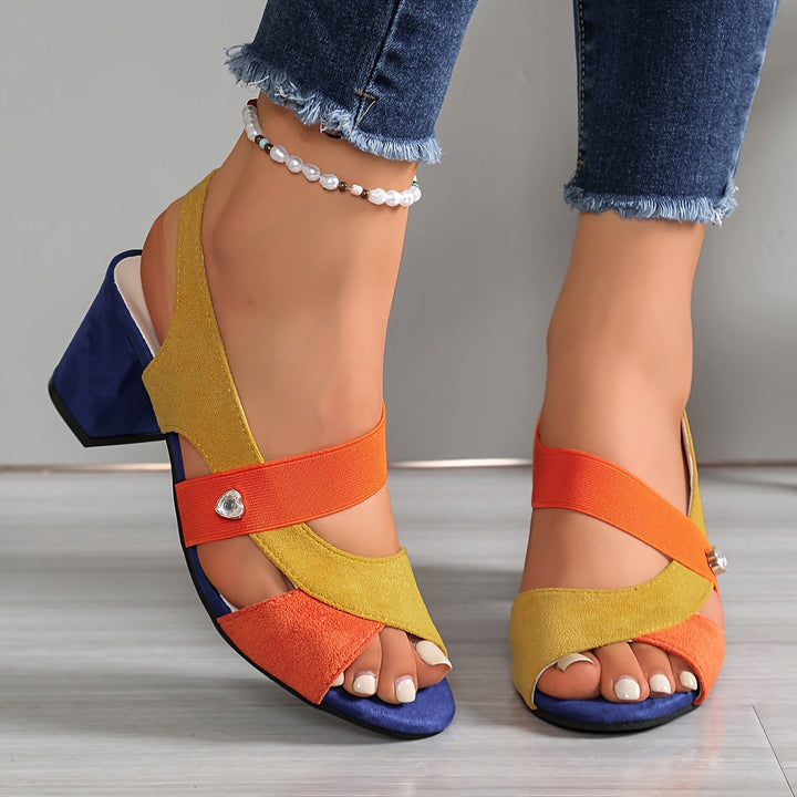 Lisa™ | Talons Blocs de Confort Orthopédique