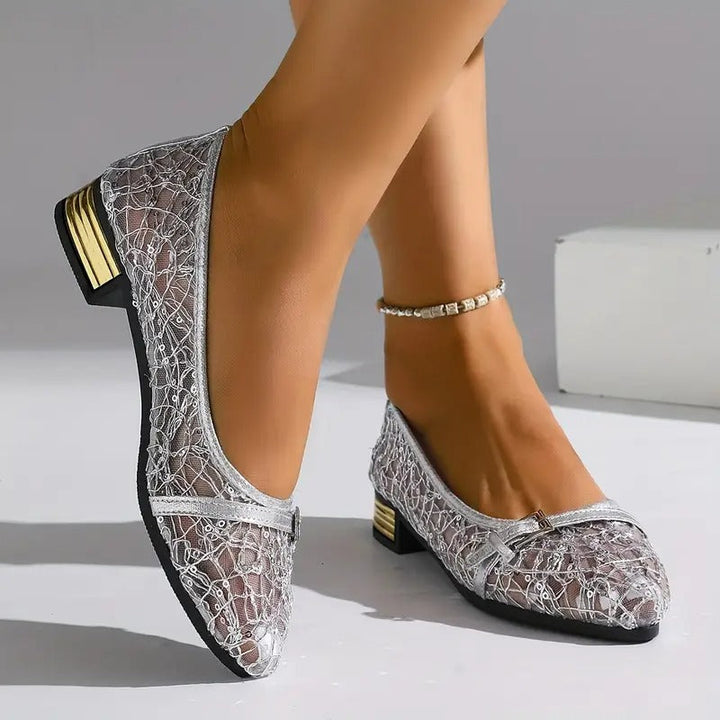 Lacivelle | Mocassins en dentelle aérée pour tous les jours