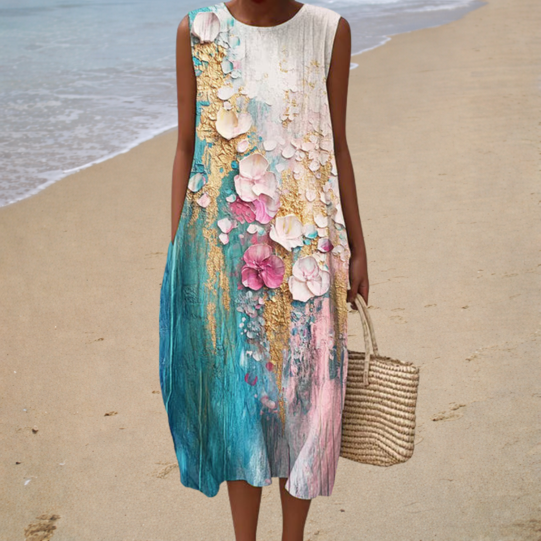 Éloïse | Robe Artistique Élégante