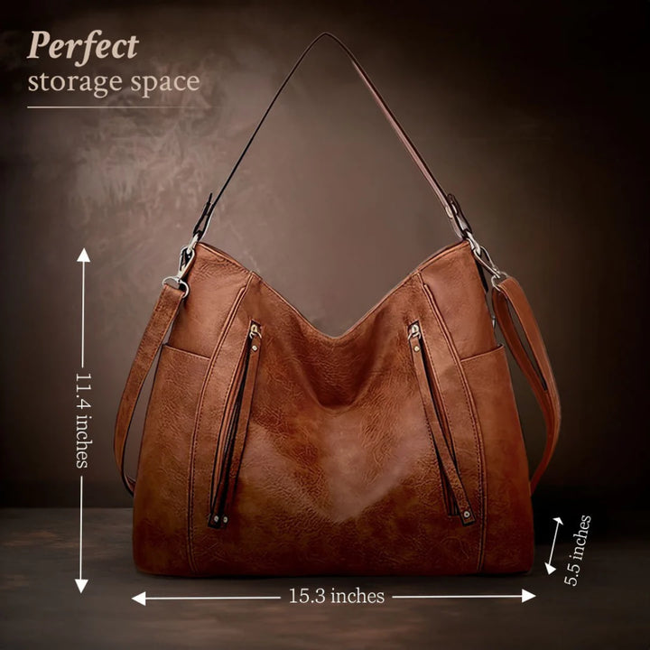 Blanche | Sac Élégant en Cuir - Toujours Confortable