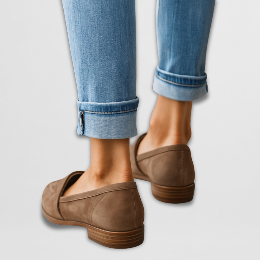 Arienne™ | Chaussures décontractées en daim à enfiler
