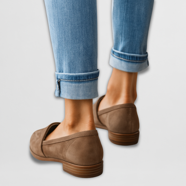Arienne™ | Chaussures décontractées en daim à enfiler