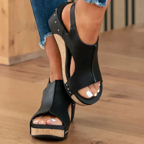 Saar™ | Sandale à plateforme Boho Chic