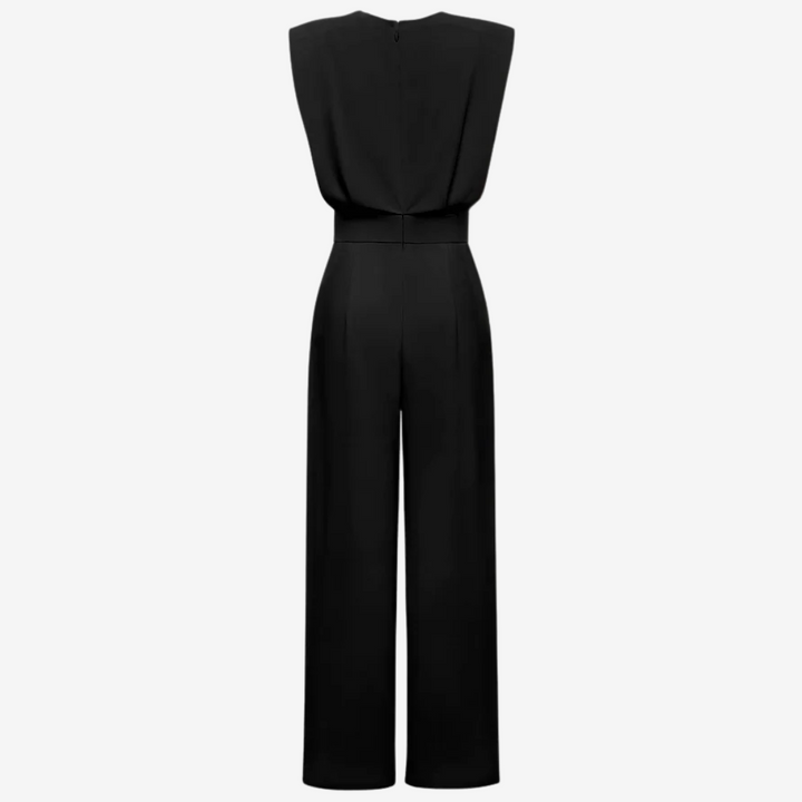 Aelina | Combinaison fluide taille haute élégante