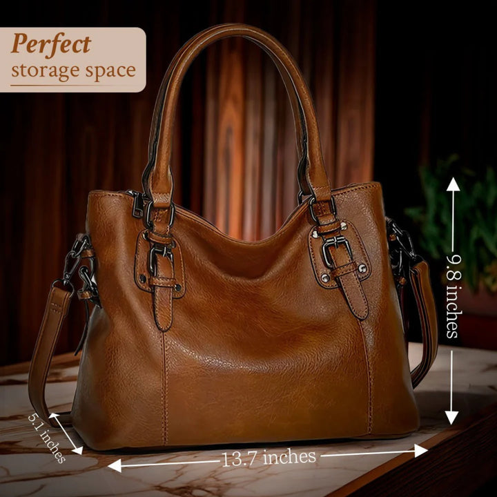 Sienna | Sac à main en cuir doux et élégant pour le quotidien