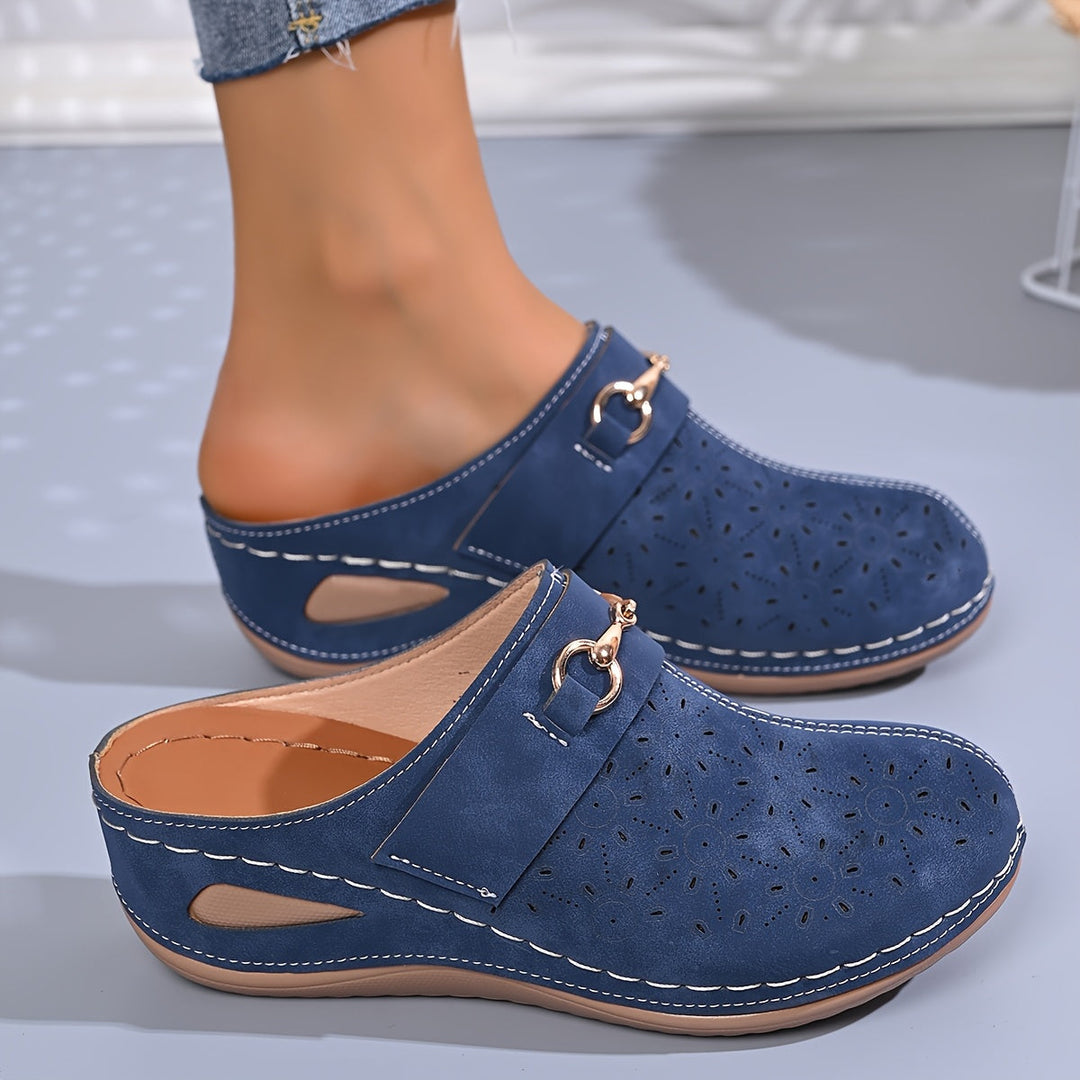 Sienna | Talon Wedge Mules