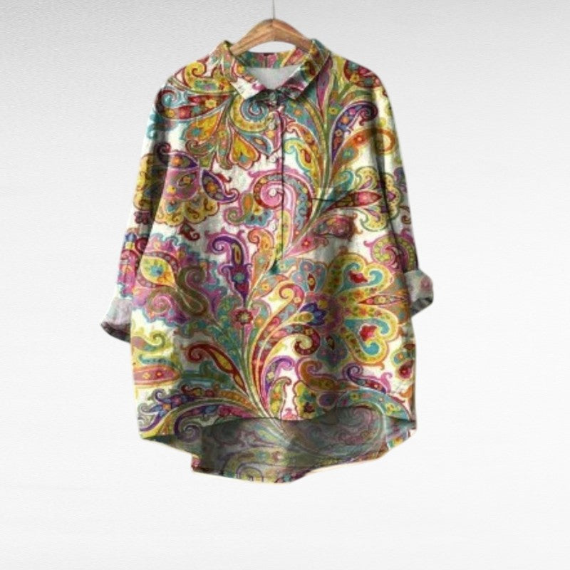 Élisa | Élégante Blouse en Cachemire