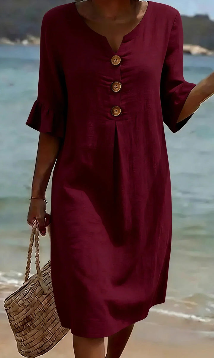 Radmila™ | Long Textured Robe with Long Sleeves