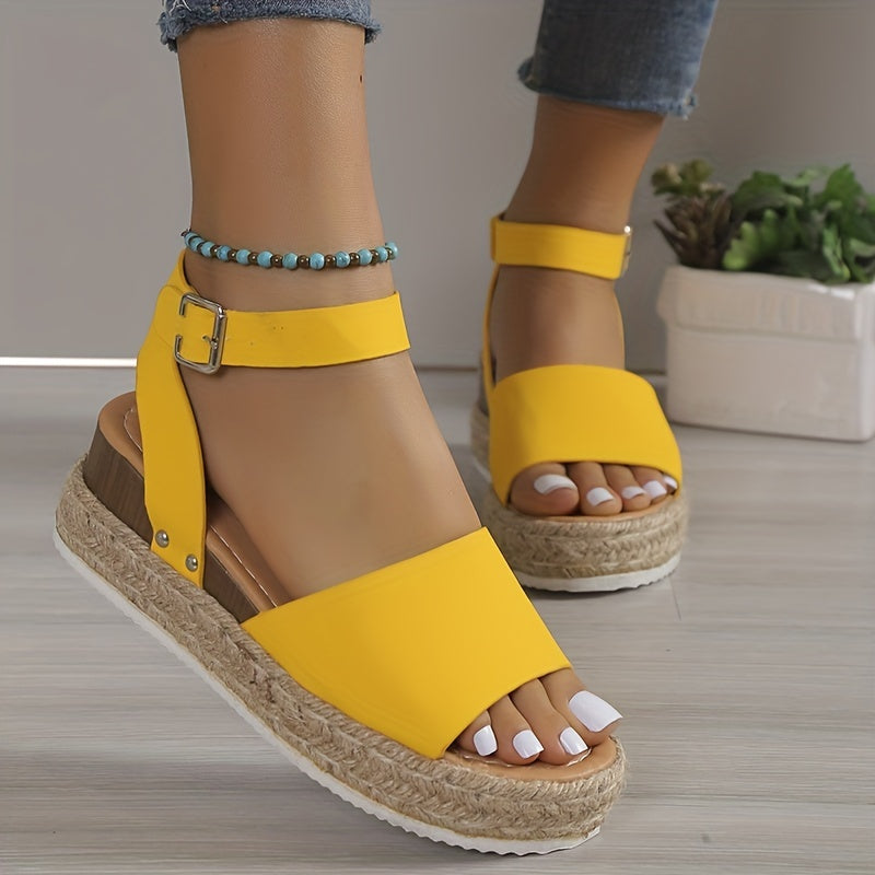 Patricia | Sandales à talons compensés pour femmes