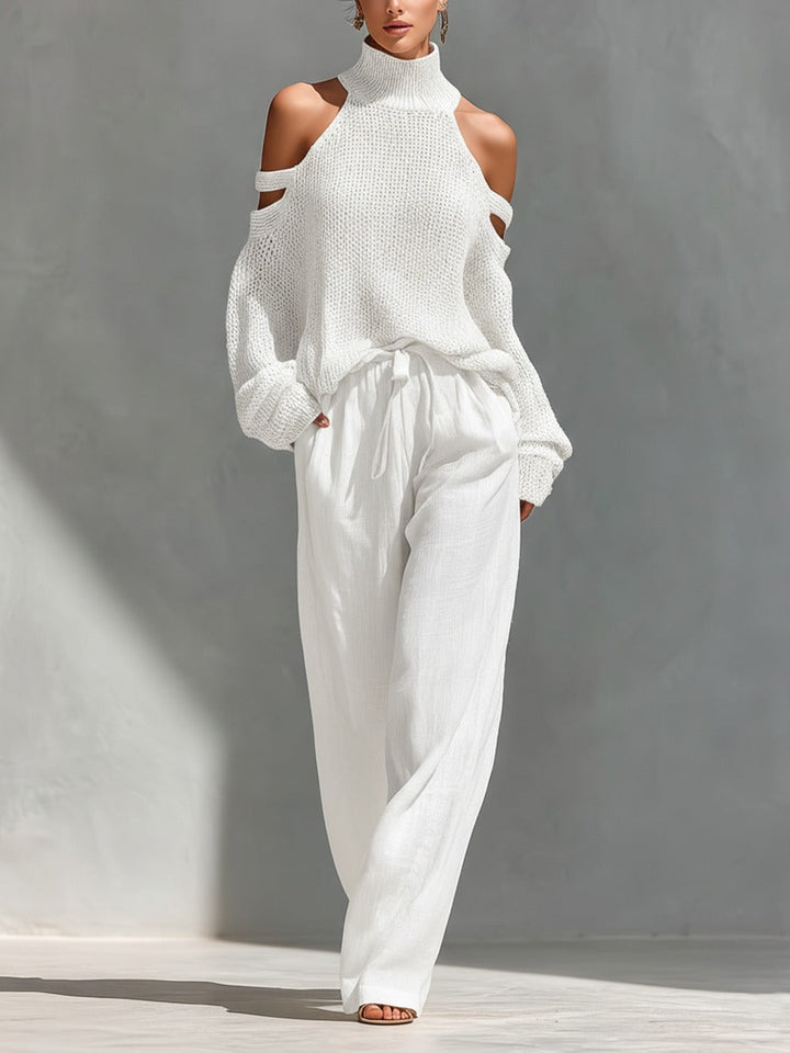 Elira | Pantalon fluide taille ajustable coupe ample