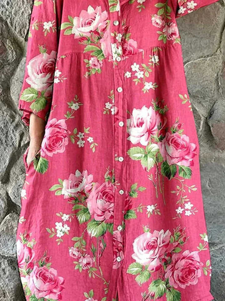 Maddie | Robe Fleurie Artistique