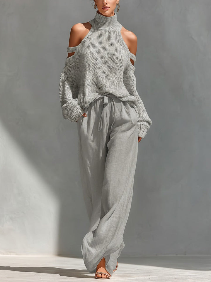 Elira | Pantalon fluide taille ajustable coupe ample