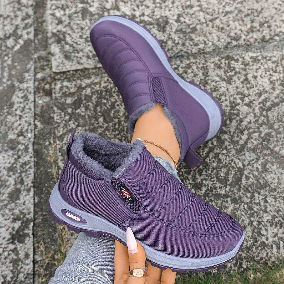 Corvelinna | Chaussures de Confort d'Hiver