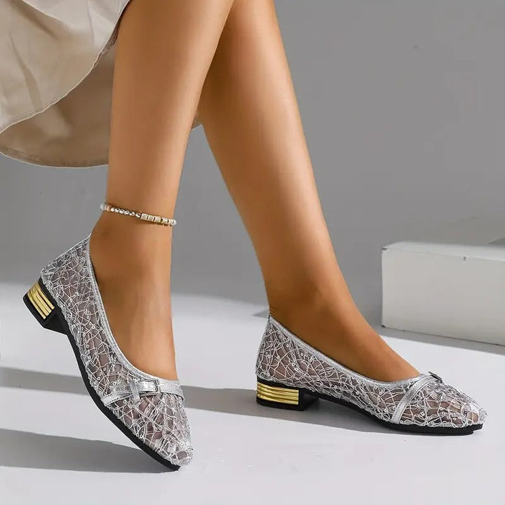Lacivelle | Mocassins en dentelle aérée pour tous les jours