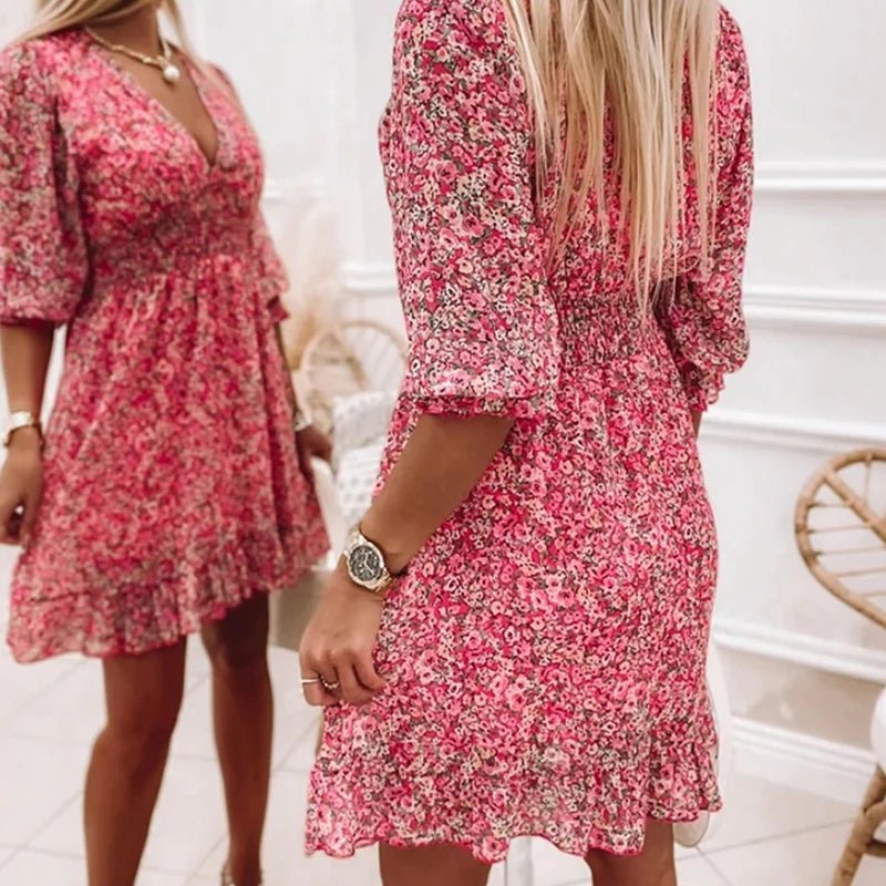 Thessaly™ | Élégante Robe Maxi à Fleurs