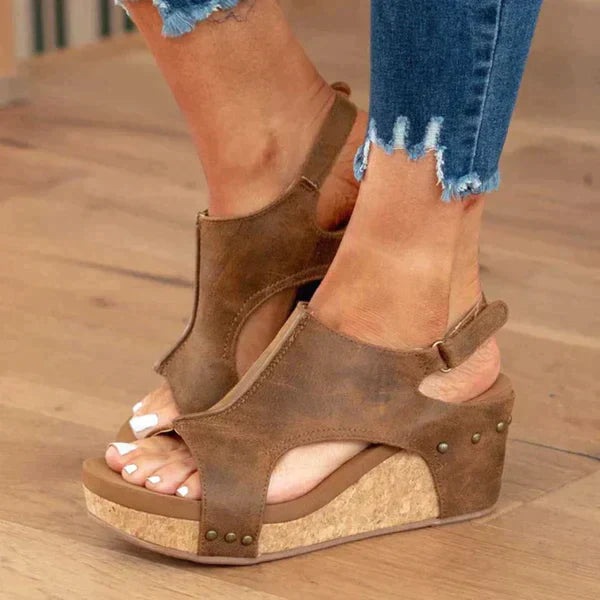 Saar™ | Sandale à plateforme Boho Chic
