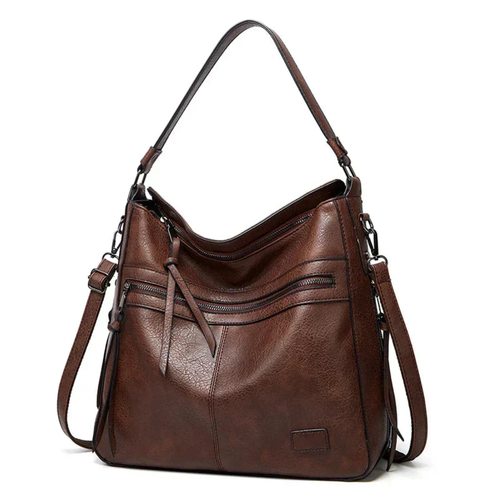 Magda | Sac en cuir léger et spacieux pour un usage quotidien