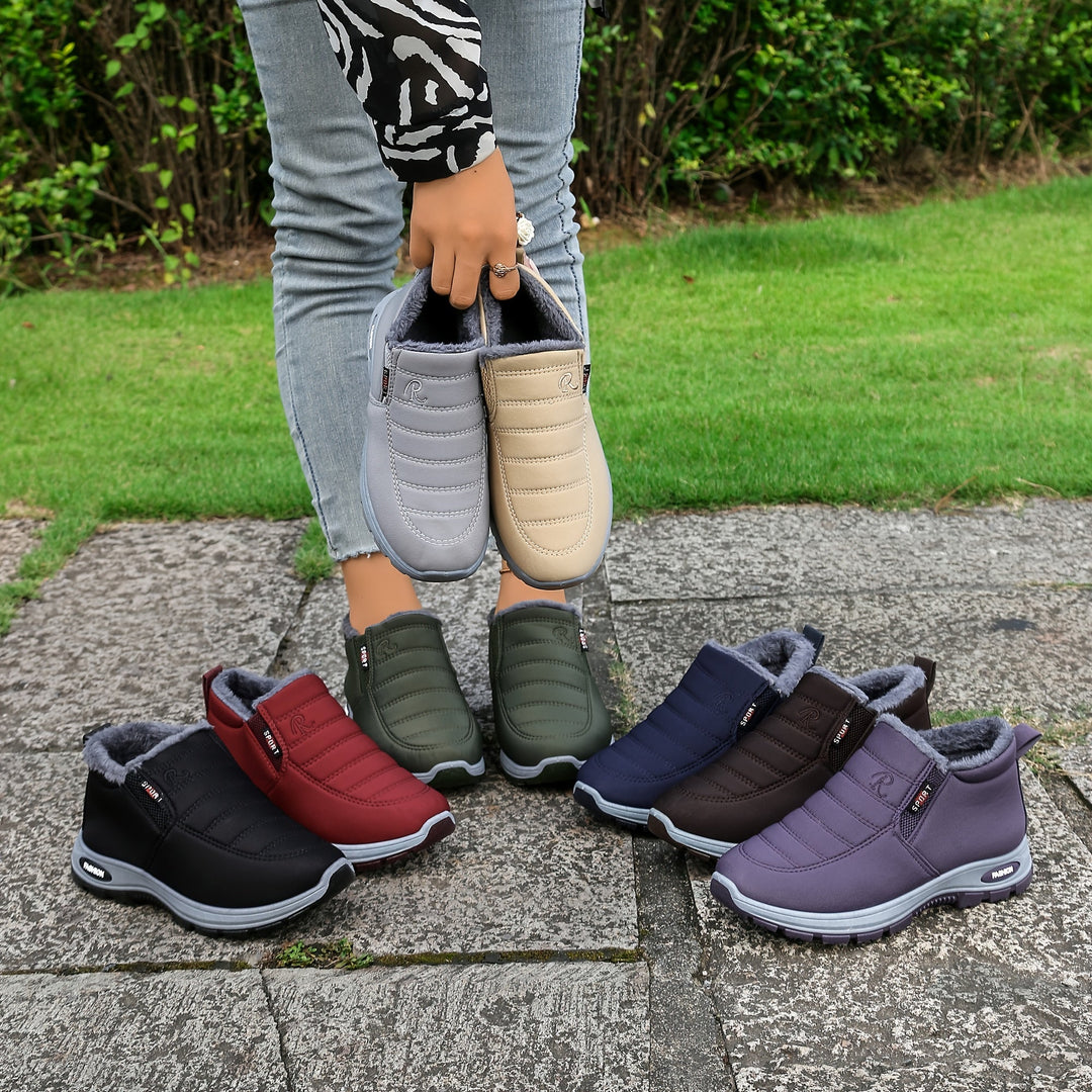 Corvelinna | Chaussures de Confort d'Hiver