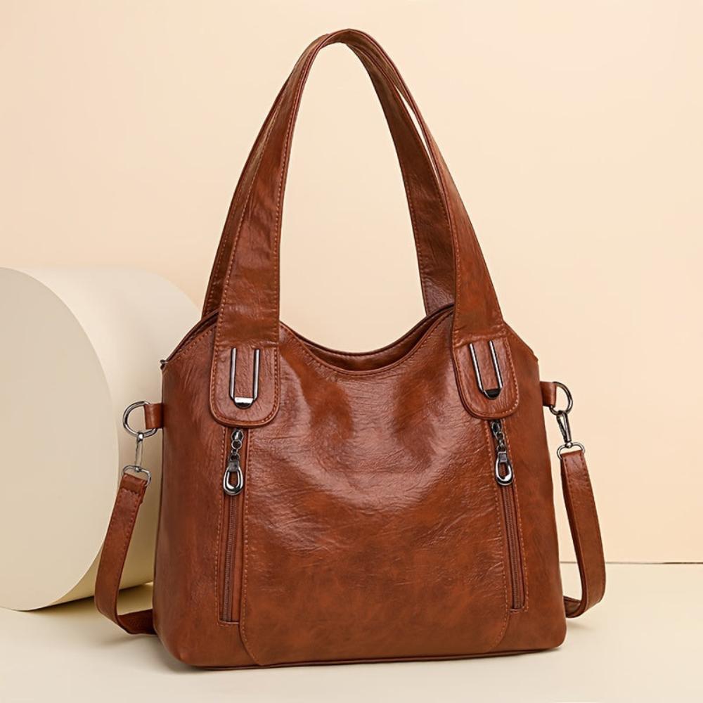 Emma | Élégance intemporelle — Sac à bandoulière en cuir vintage