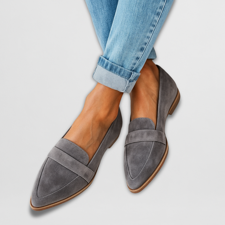 Arienne™ | Chaussures décontractées en daim à enfiler