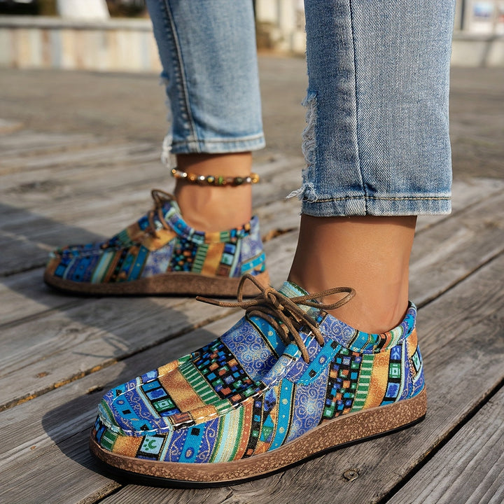 Cailyn | Chaussures Colorées Rétro pour Femmes