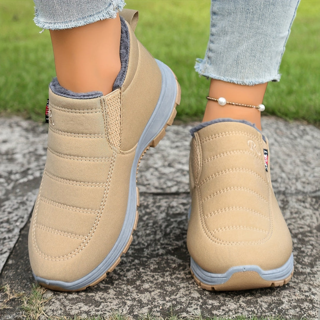 Corvelinna | Chaussures de Confort d'Hiver
