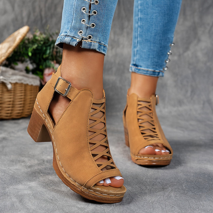 Nessa | Sandales à Talons en Maille