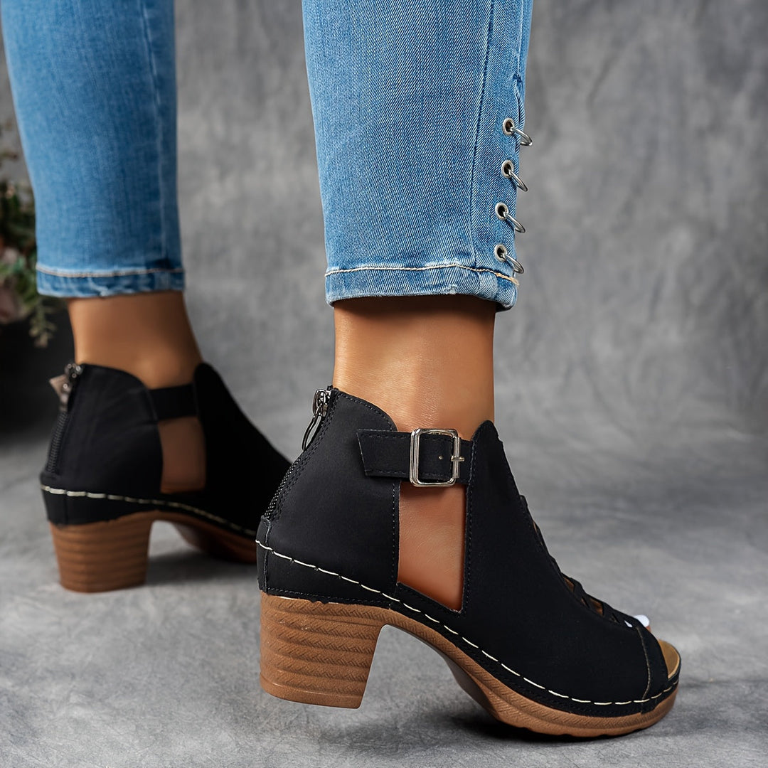 Nessa | Sandales à Talons en Maille