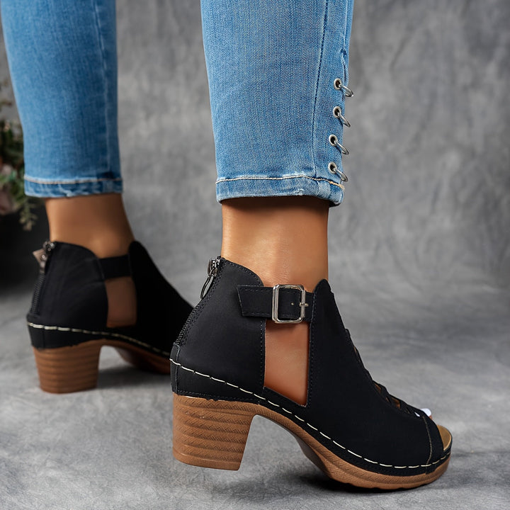 Nessa | Sandales à Talons en Maille