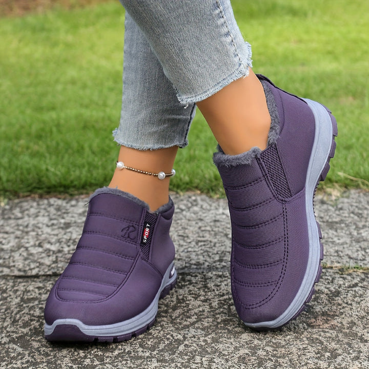 Corvelinna | Chaussures de Confort d'Hiver
