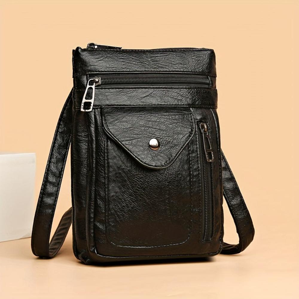 Lina | Sac à bandoulière en cuir au style vintage et confort quotidien
