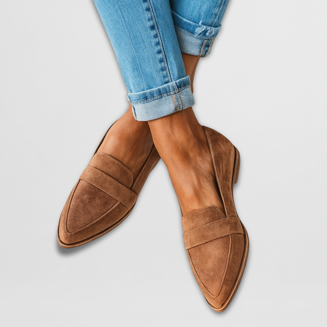 Arienne™ | Chaussures décontractées en daim à enfiler