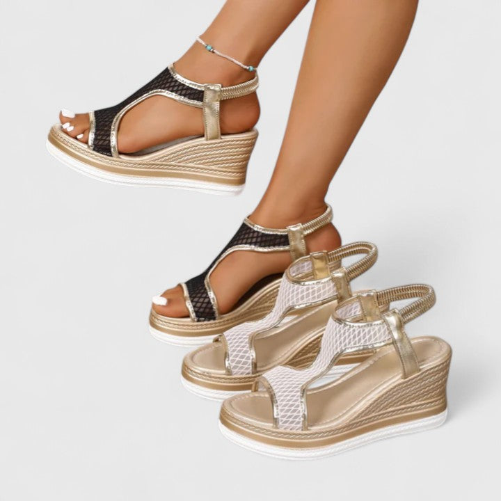 Jessica | Sandales Orthopédiques à Talon Haut
