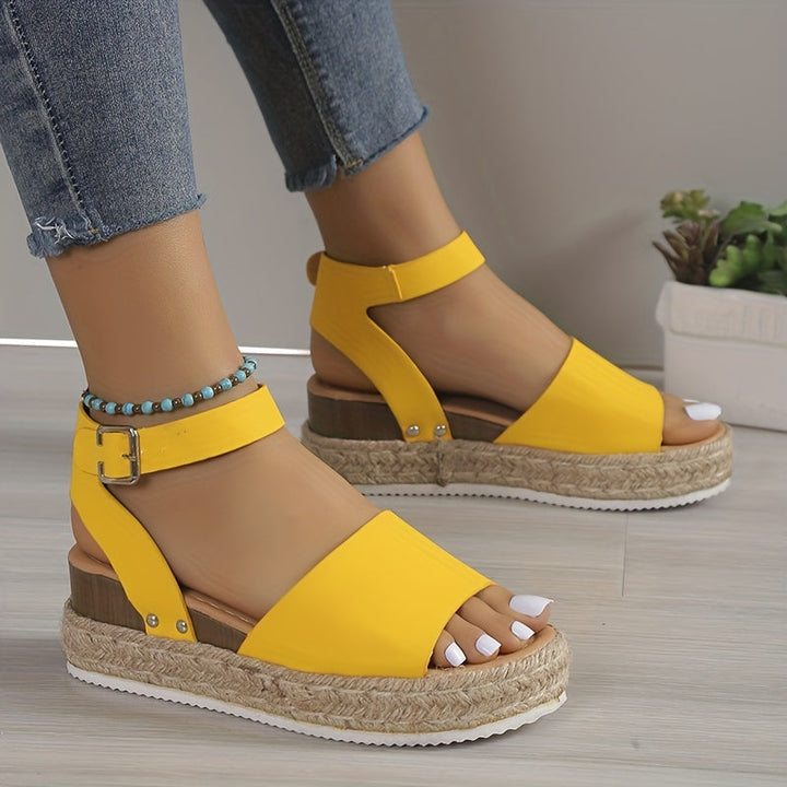 Patricia | Sandales à talons compensés pour femmes