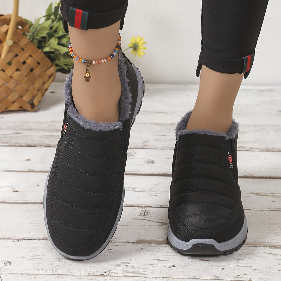 Corvelinna | Chaussures de Confort d'Hiver