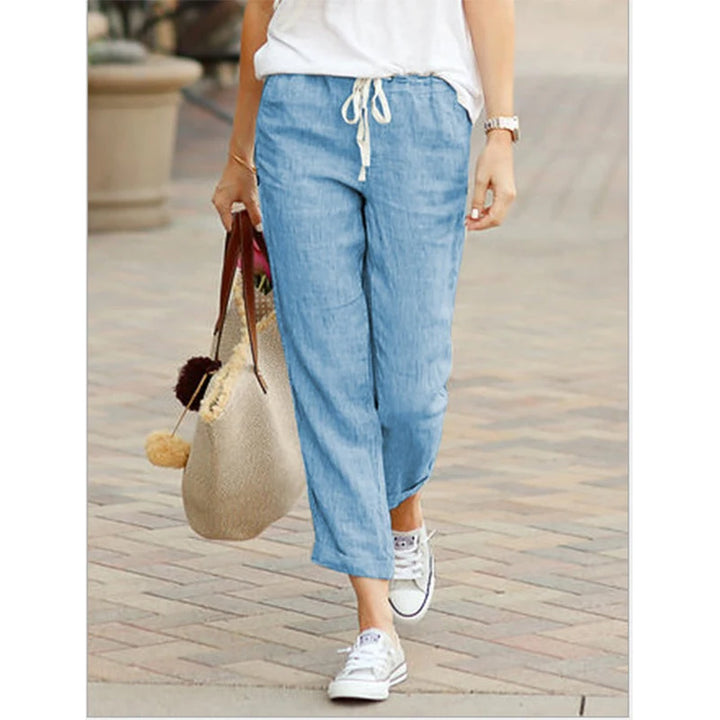 Mélanie | Pantalon Confort Décontracté en Lin