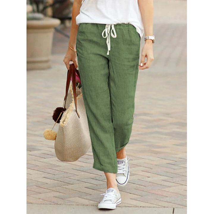Mélanie | Pantalon Confort Décontracté en Lin