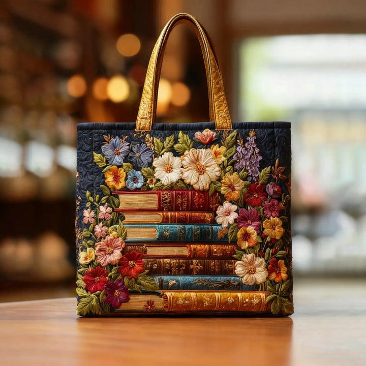 Handcrafted Bag | Floral Library Design