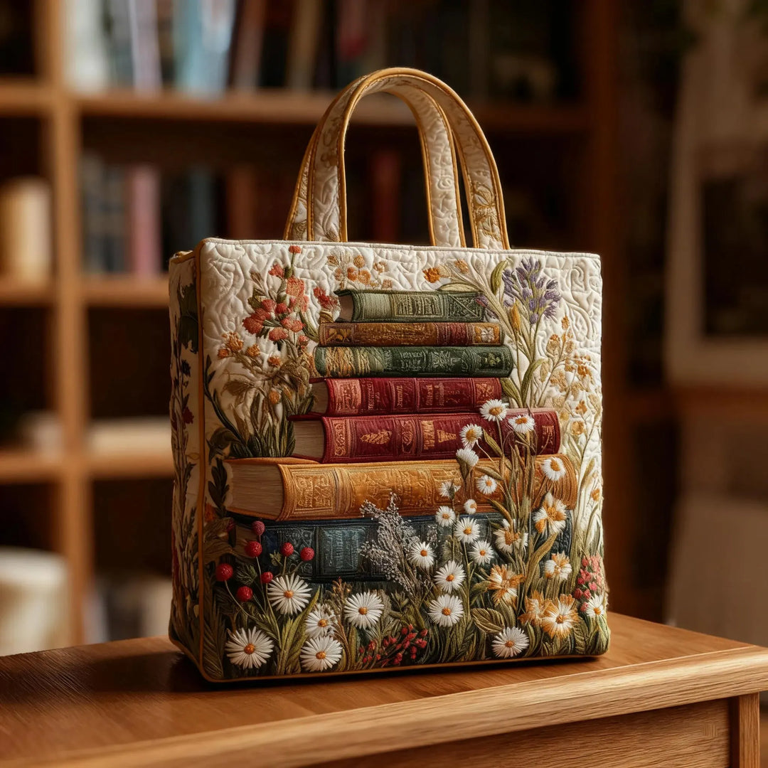 Sac Matelassé Artisan - Motif Floral