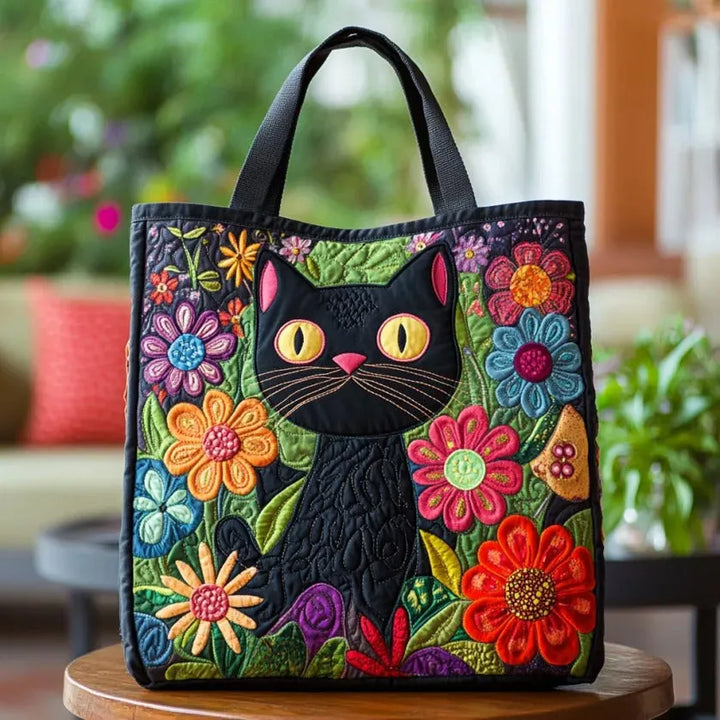 Handcrafted Tote Bag | The Sad Cat