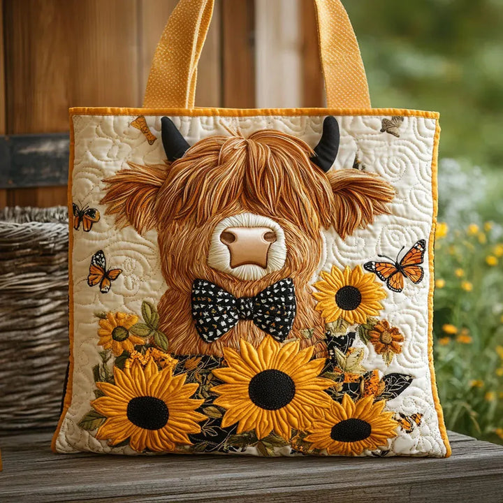 Handcrafted Bag | Mountain Cow Design