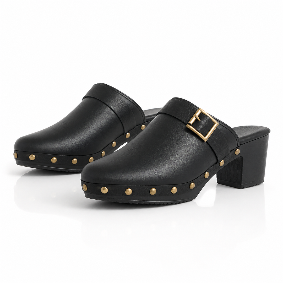 Maëlle | Mules cloutées élégantes