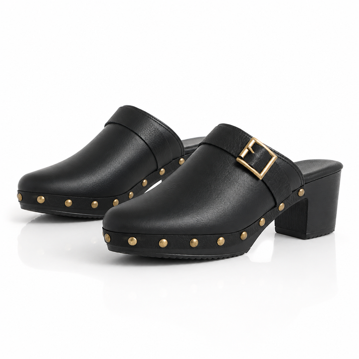 Maëlle | Mules cloutées élégantes