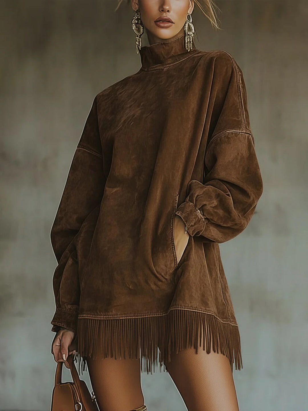 Ayla | Robe à franges