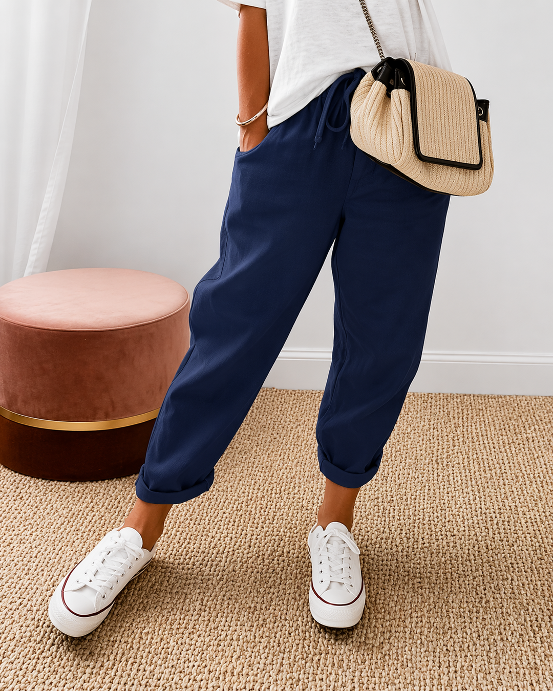 Linae™ | Pantalon Décontracté Relaxé