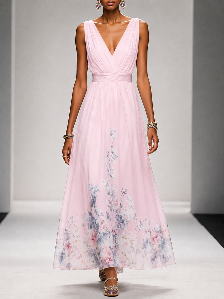 Mica | Robe Maxi Sans Manches