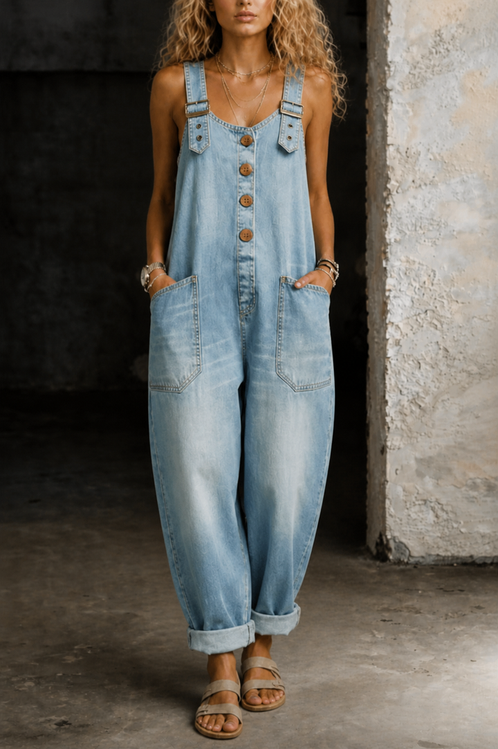 Moxelle | Denim Overalls