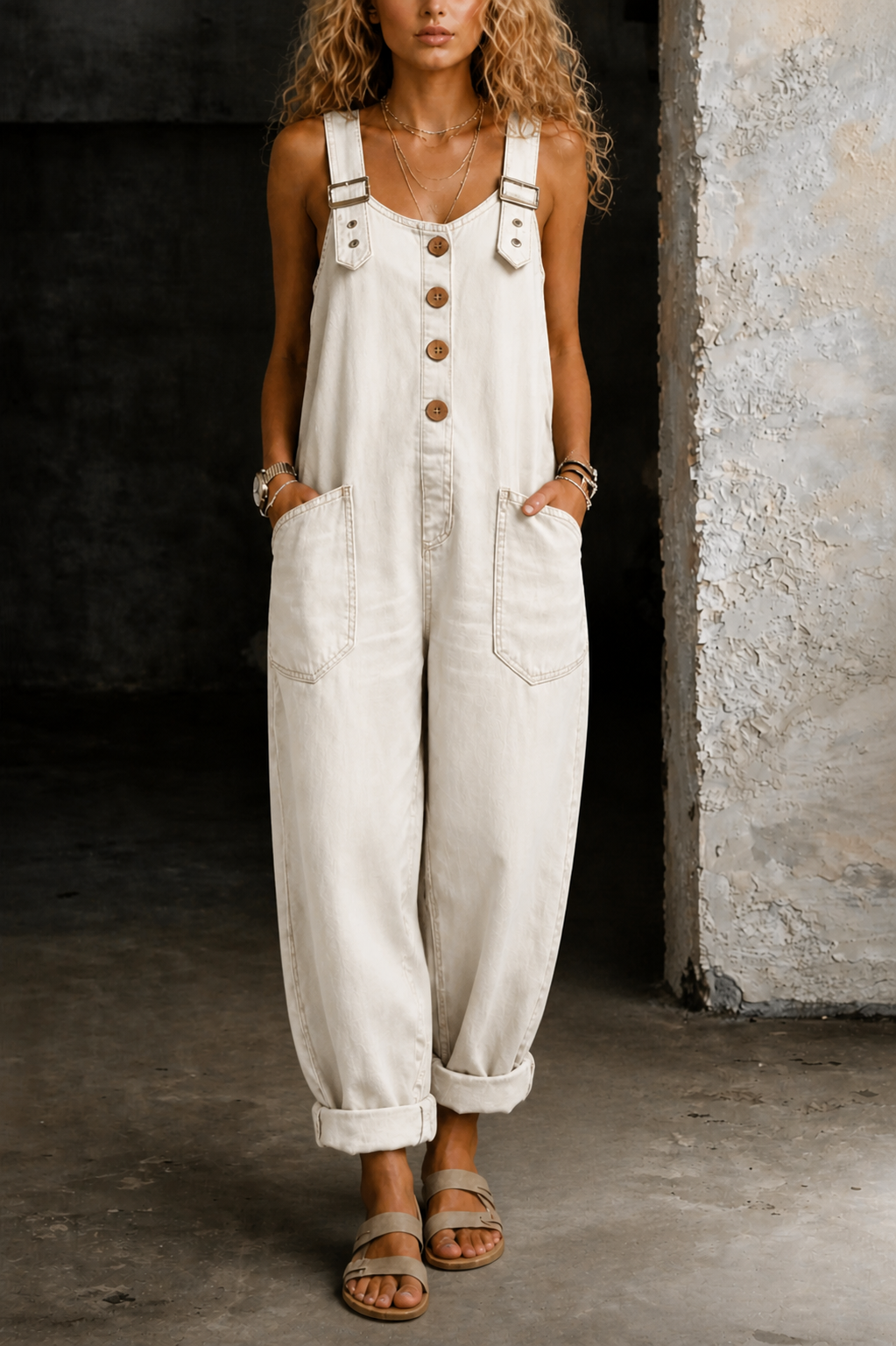 Moxelle | Denim Overalls