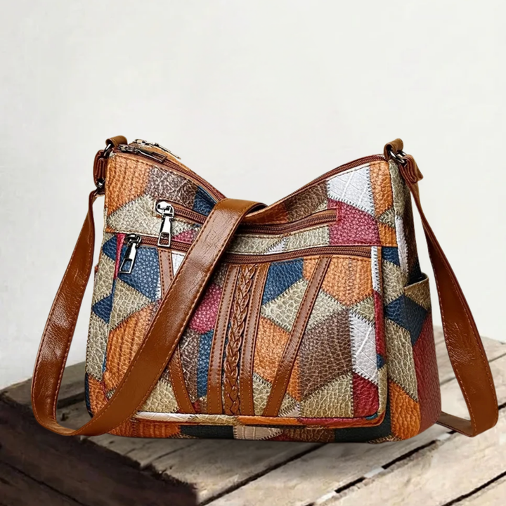 Clara | Sac à bandoulière compact en cuir - Pratique et élégant