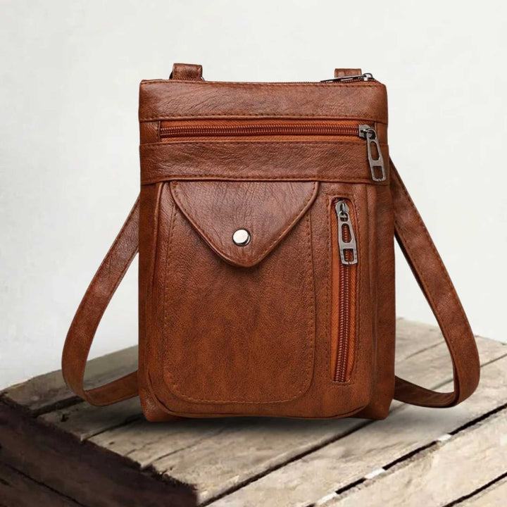 Lina | Sac à bandoulière en cuir au style vintage et confort quotidien